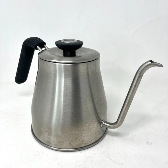 OXO Good Grips Pour-Over Kettle 1L Stainless Steel with Thermometer - Picture 2 of 7